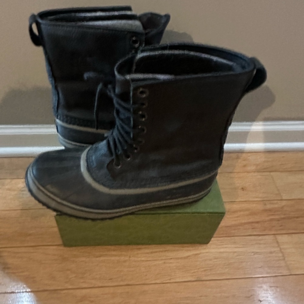 Black Winter Boots
